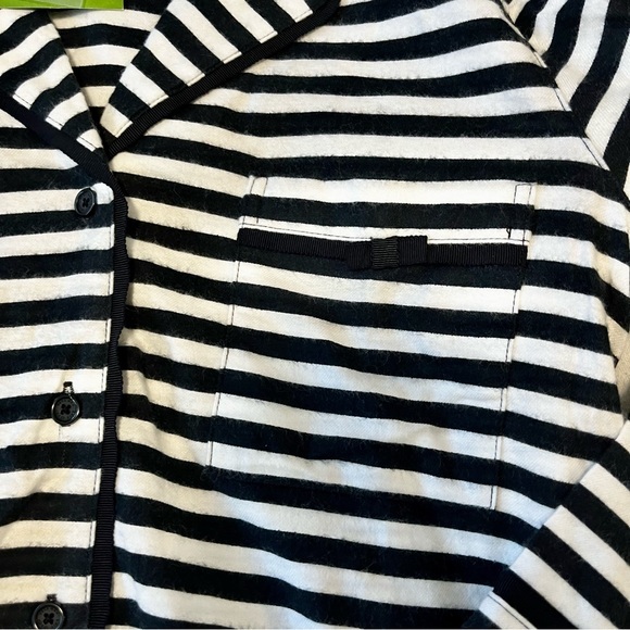 NWT Kate Spade - Striped Pajama Top - Size S - Picture 6 of 7